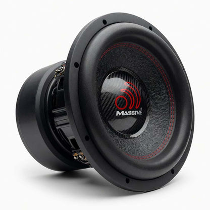 Massive Audio H104X 10" 4000 Peak 3" Dual 4-Ohm Voice Coil DVC Mega Subwoofer