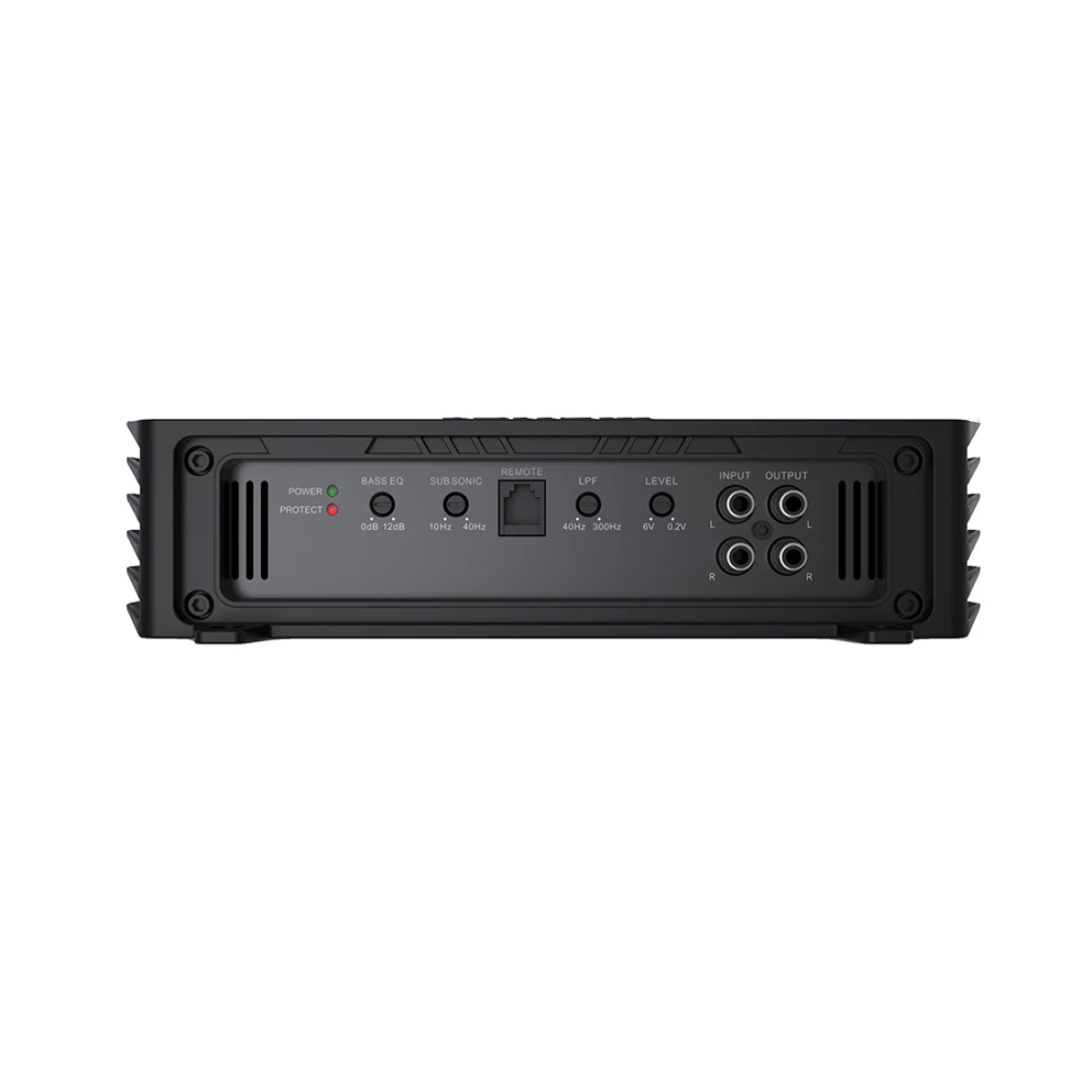 Alphasonik V1200.1D 1-CH Monoblock 2400W Max Class-D Amplifier w/ Remote Bass Knob