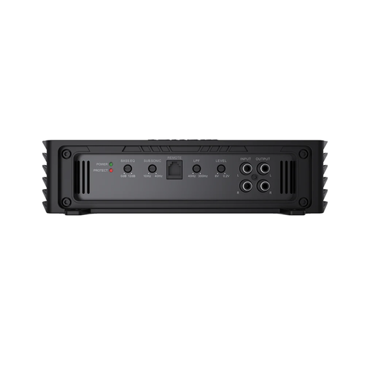 Alphasonik V1200.1D 1-CH Monoblock 2400W Max Class-D Amplifier w/ Remote Bass Knob