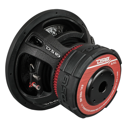 DS18 EXL-TR12.4D 12" 3000W Max 4-Ohm DVC Dual Stack Subwoofer w/ Reinforced Cone