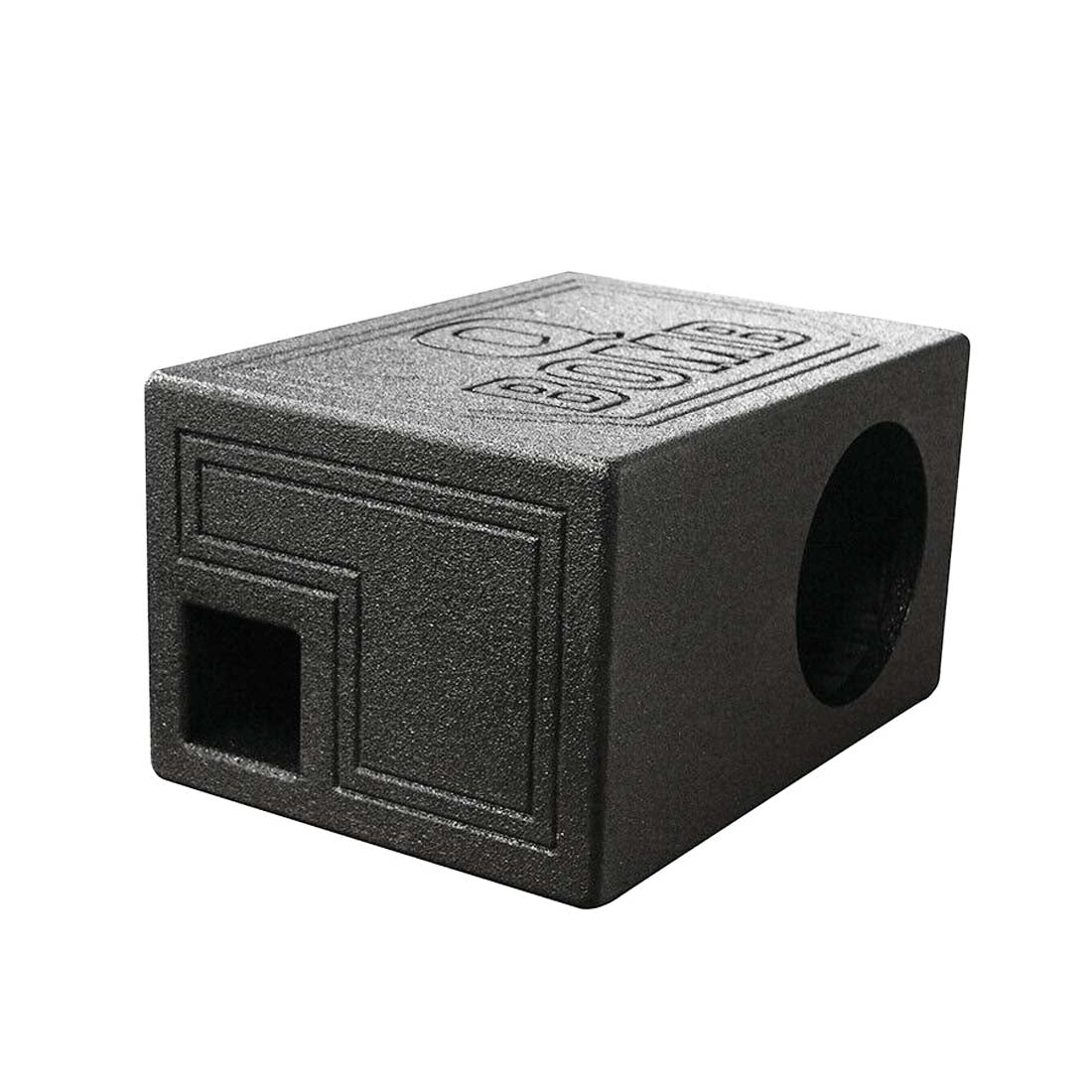 Q Power QBOMB8VL Single 8" Side Ported Car Audio Subwoofer Box Enclosure