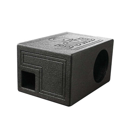 Q Power QBOMB8VL Single 8" Side Ported Car Audio Subwoofer Box Enclosure