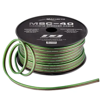 Deaf Bonce MSC-40 Machete 12 Gauge 200FT OFC Oxygen-Free Copper Speaker Cable