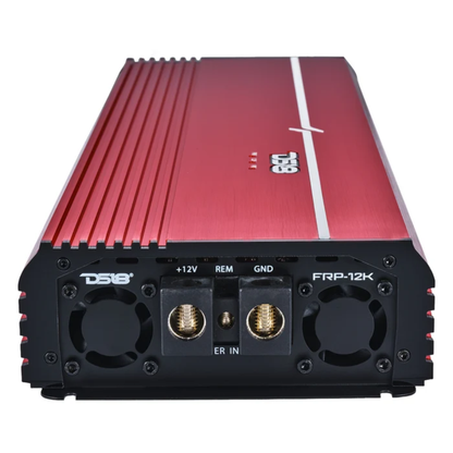 DS18 FRP-12K/RD 1-CH Monoblock 12,0000W RMS Class-D Full-Range Amplifier (RED)
