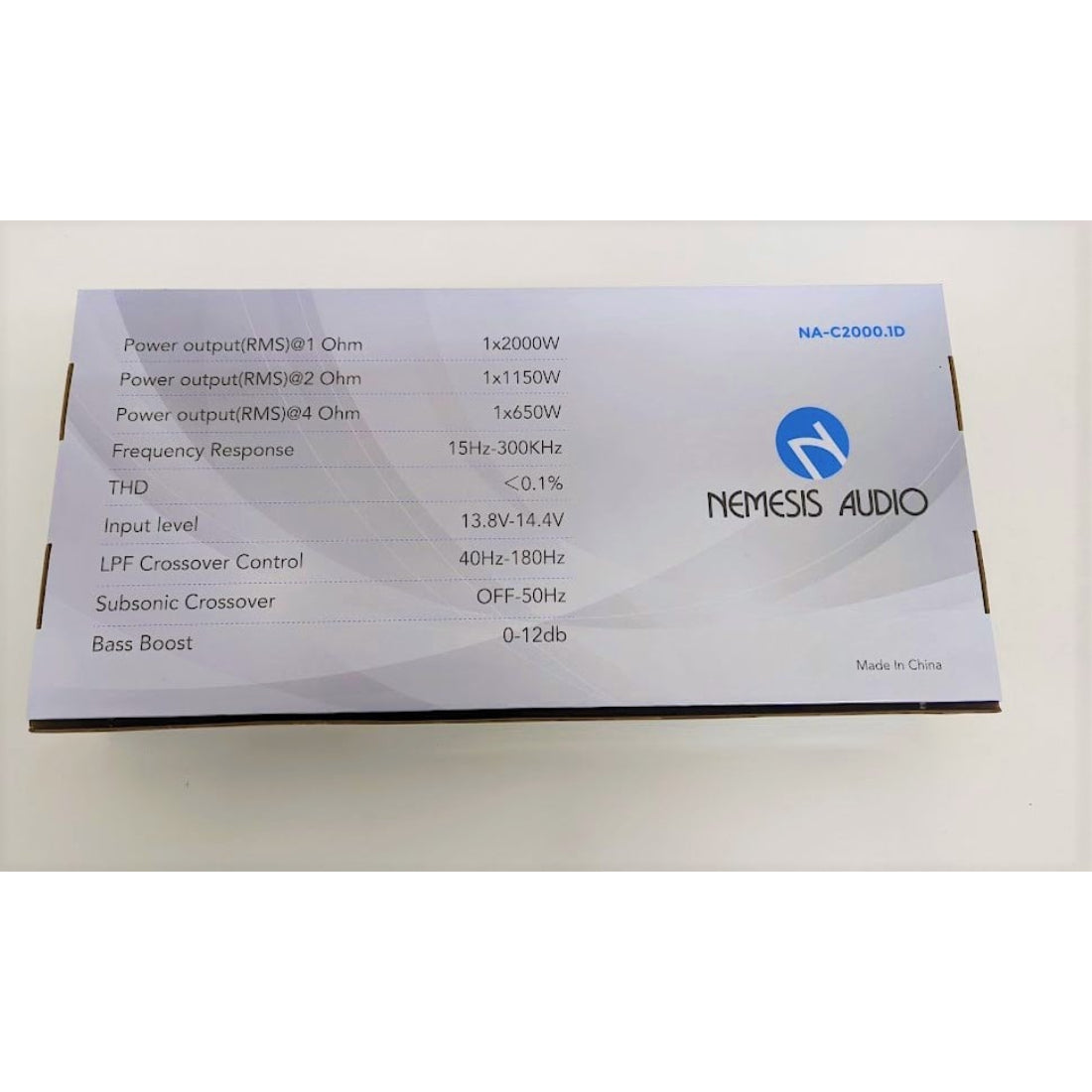 Nemesis Audio NA-C2000.1D 2000 W RMS 1-CH / Monoblock Car Stereo Amplifier
