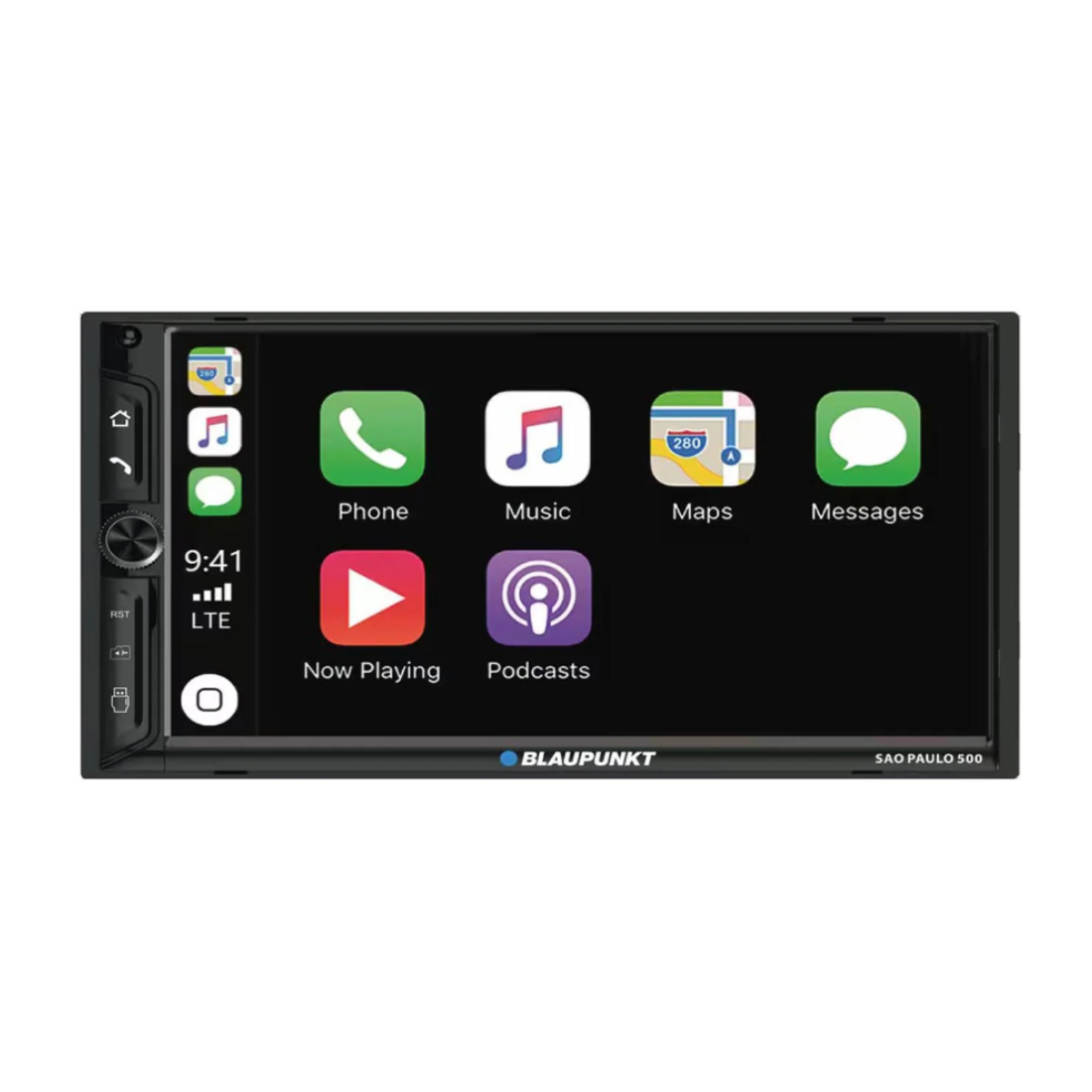 Blaupunkt SAO PAULO 500 2-DIN 7" Digital Receiver w/ Apple CarPlay, Android Auto