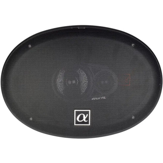 Alphasonik NS693 6" x 9" 3-Way 210W Peak 3-Ohm Full-Range Coaxial Car Speakers