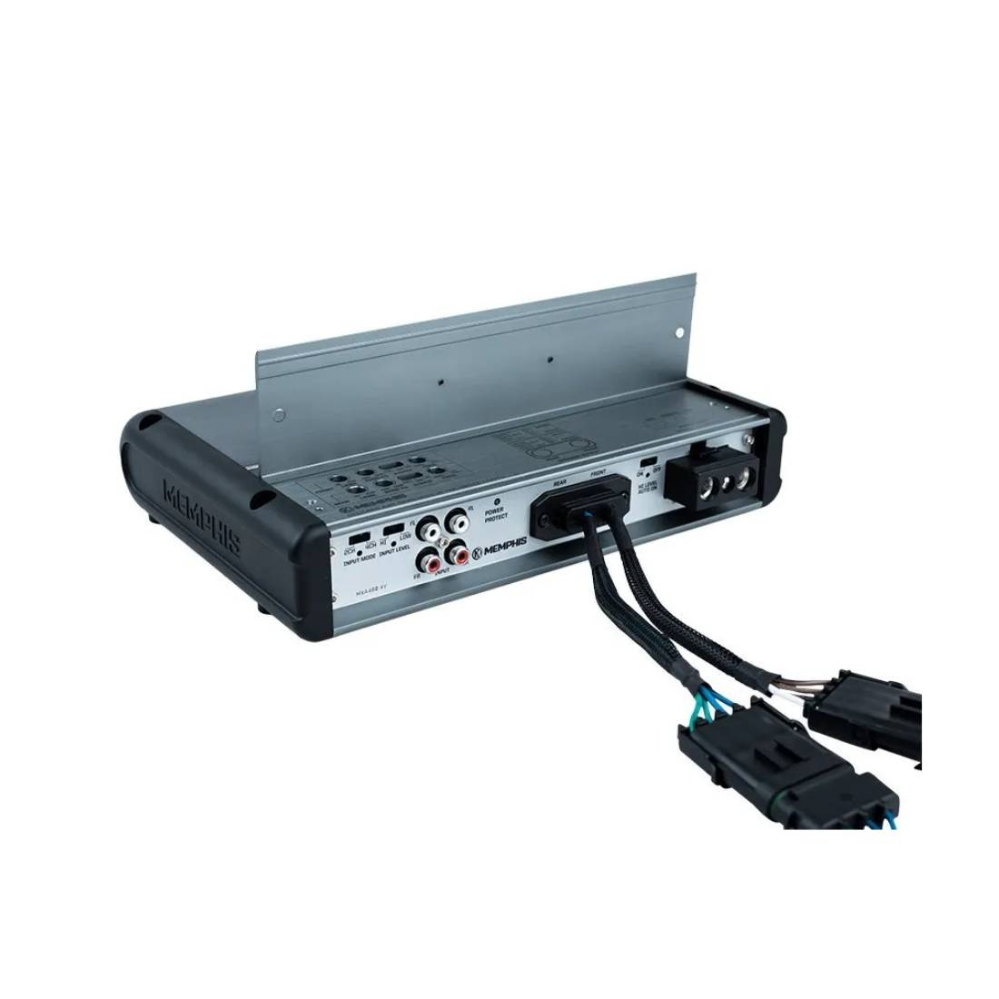 Memphis Audio MM500.4V 4-Channel 125W RMS @ 2-Ohm IPX5 Rated Marine Amplifier