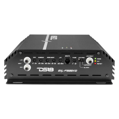 DS18 EXL-P1500X1D 1-CH / Monoblock 1500W RMS Power Class-D Car Audio Amplifier