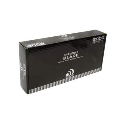 Massive Audio BP2000.1V2 2000W Peak Monoblock Class-D Full Range Car Amplifier