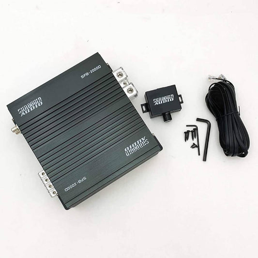 SUNDOWN  SFB-2000D 2000 Watts Max RMS Monoblock Car Audio Amplifier