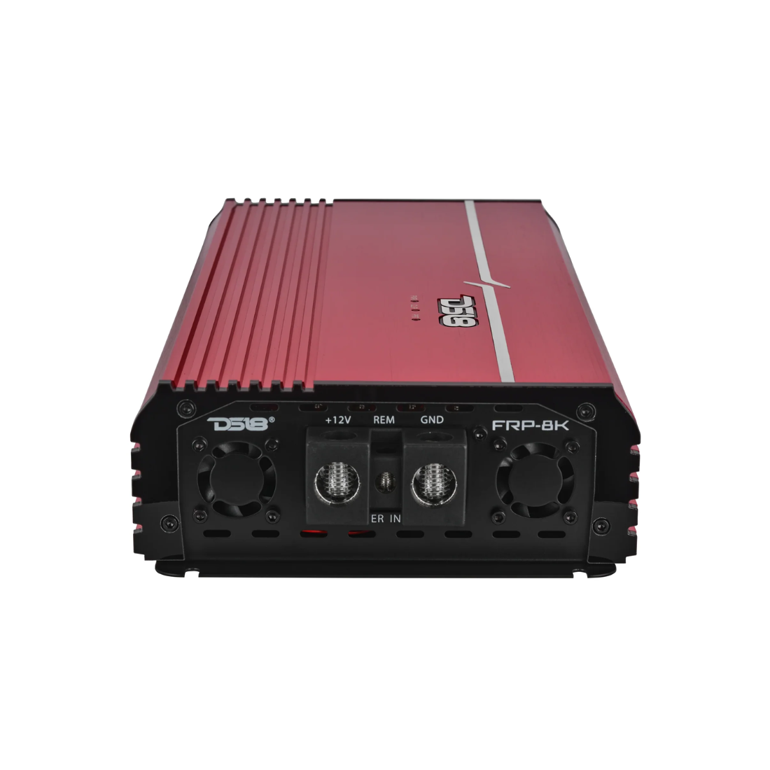 DS18 FRP-8K/RD Monoblock 8000W RMS Class-D Full-Range Car Amplifier (Red)