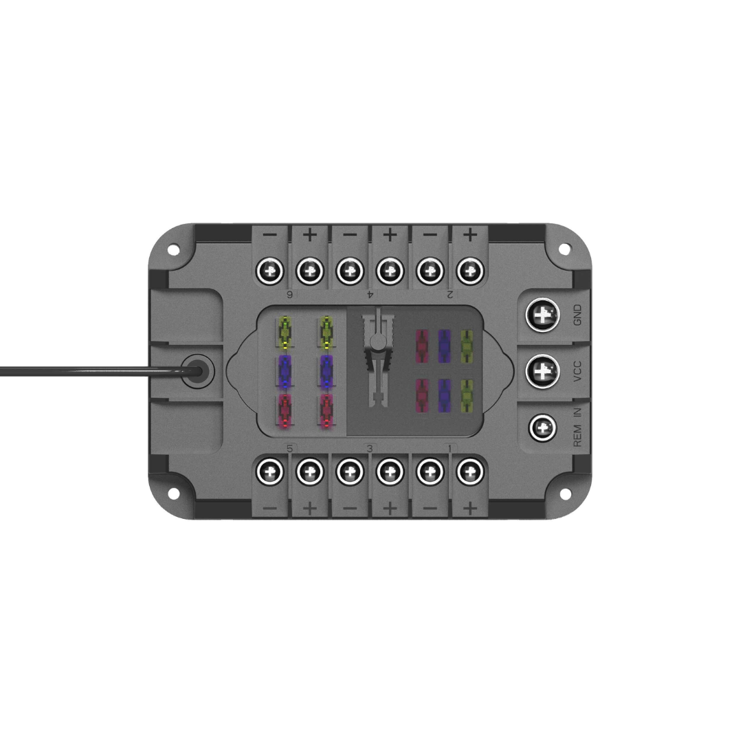 Metra MPS-SW6 700W 6 Zone Switch Knockout App Control Powersports Switch Panel