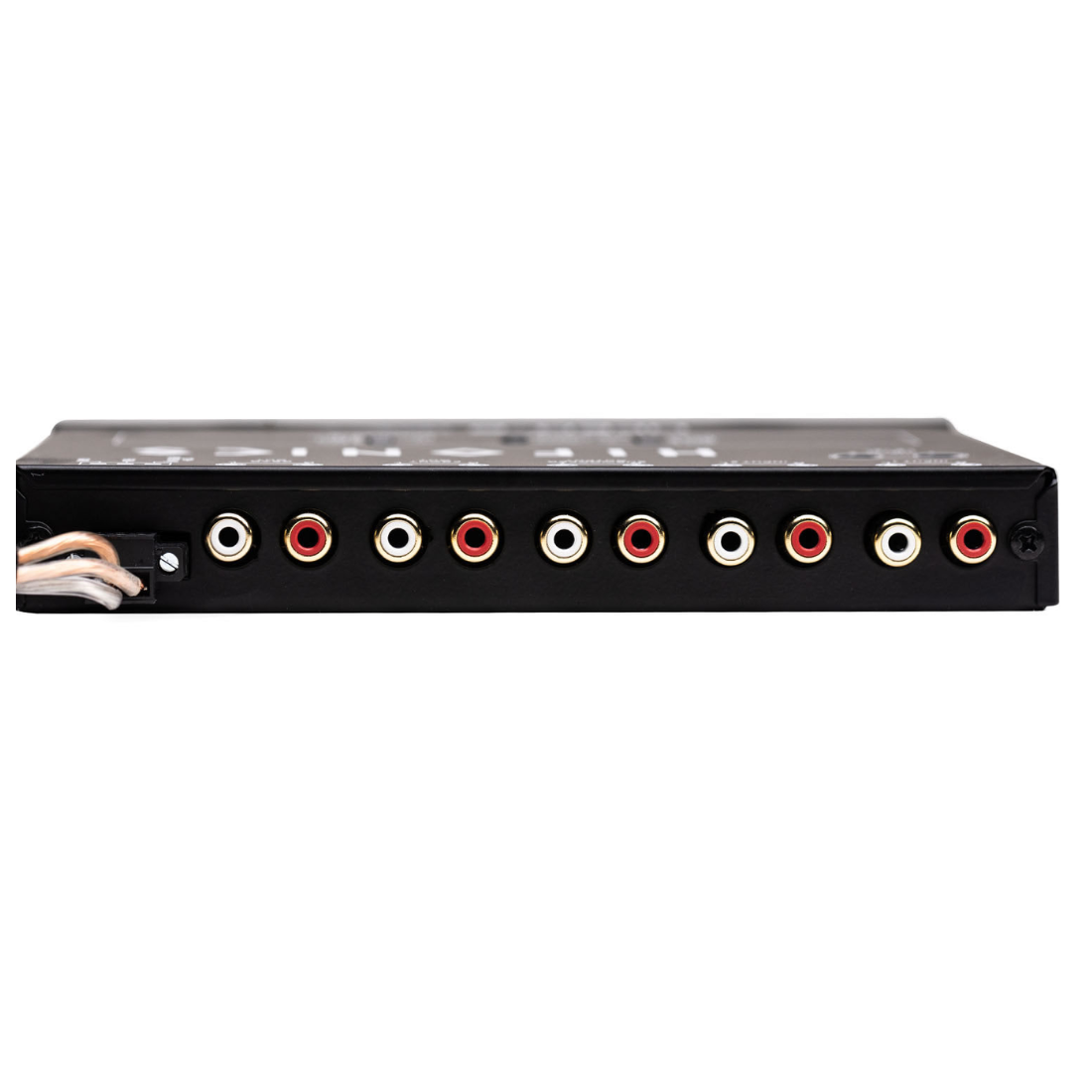Hifonics HFEQ-2 1/2-DIN 4-Band Pre-Amp Equalizer w/ Front/Rear Active Crossover