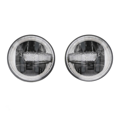 Heise JP-709RGBKT 7" Chasing LED Headlights for Jeep Gladiator Wrangler 1997-Up