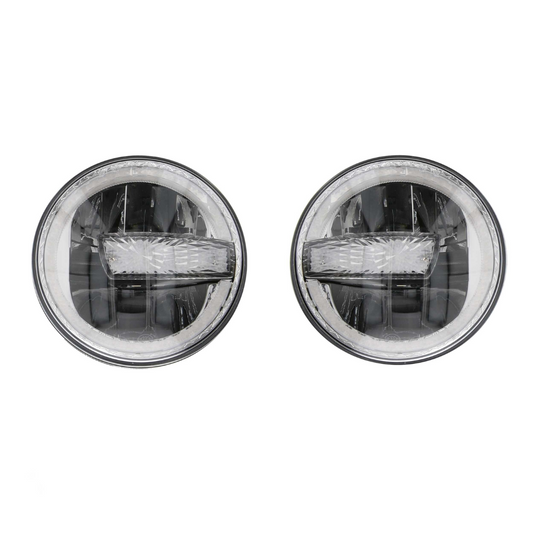 Heise JP-709RGBKT 7" Chasing LED Headlights for Jeep Gladiator Wrangler 1997-Up