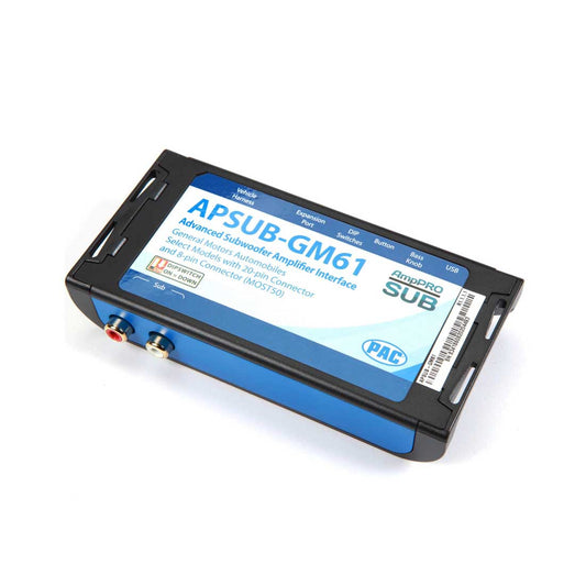 PAC APSUB-GM61 Amplifier & Subwoofer Integration Interface for Select 2014-19 GM