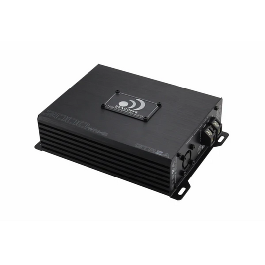 Massive Audio GTR2A 1-CH Monoblock 4060W Peak 1-Ohm Stable Class-D Car Amplifier