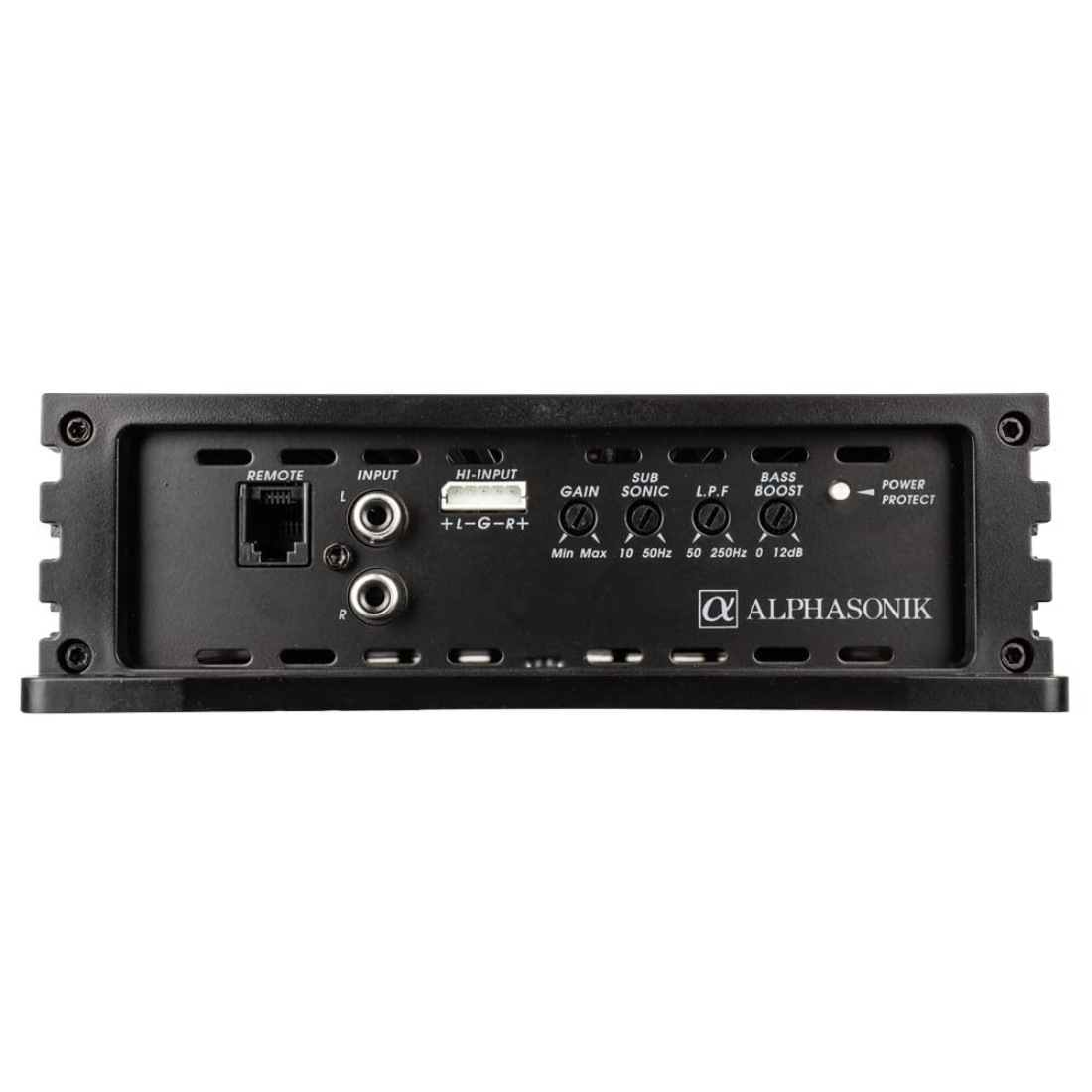 Alphasonik NA6000D Monoblock 6000W Max Class-D Amplifier w/ Remote Bass Knob