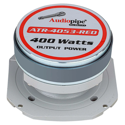 Audiopipe ATR-4053-RED 400W Peak 4-8 Ohms 1.5" Kapton Voice Coil Super Tweeter