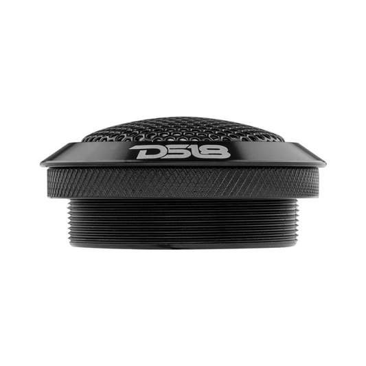 DS18 DTX 2.2" 60W Peak 4-Ohms Car Audio Titanium Dome Tweeter w/ Aluminum Body