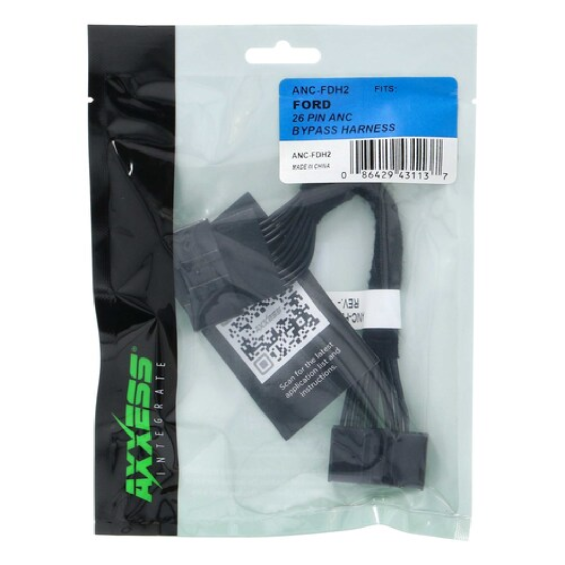 Axxess ANC-FDH2 Active Noise Canceling ANC Bypass Harness for Ford 2013-2024
