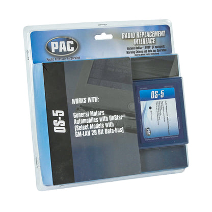 PAC OS-5 Radio Replacement Interface w/ OnStar Retention for Select GM Vehicles